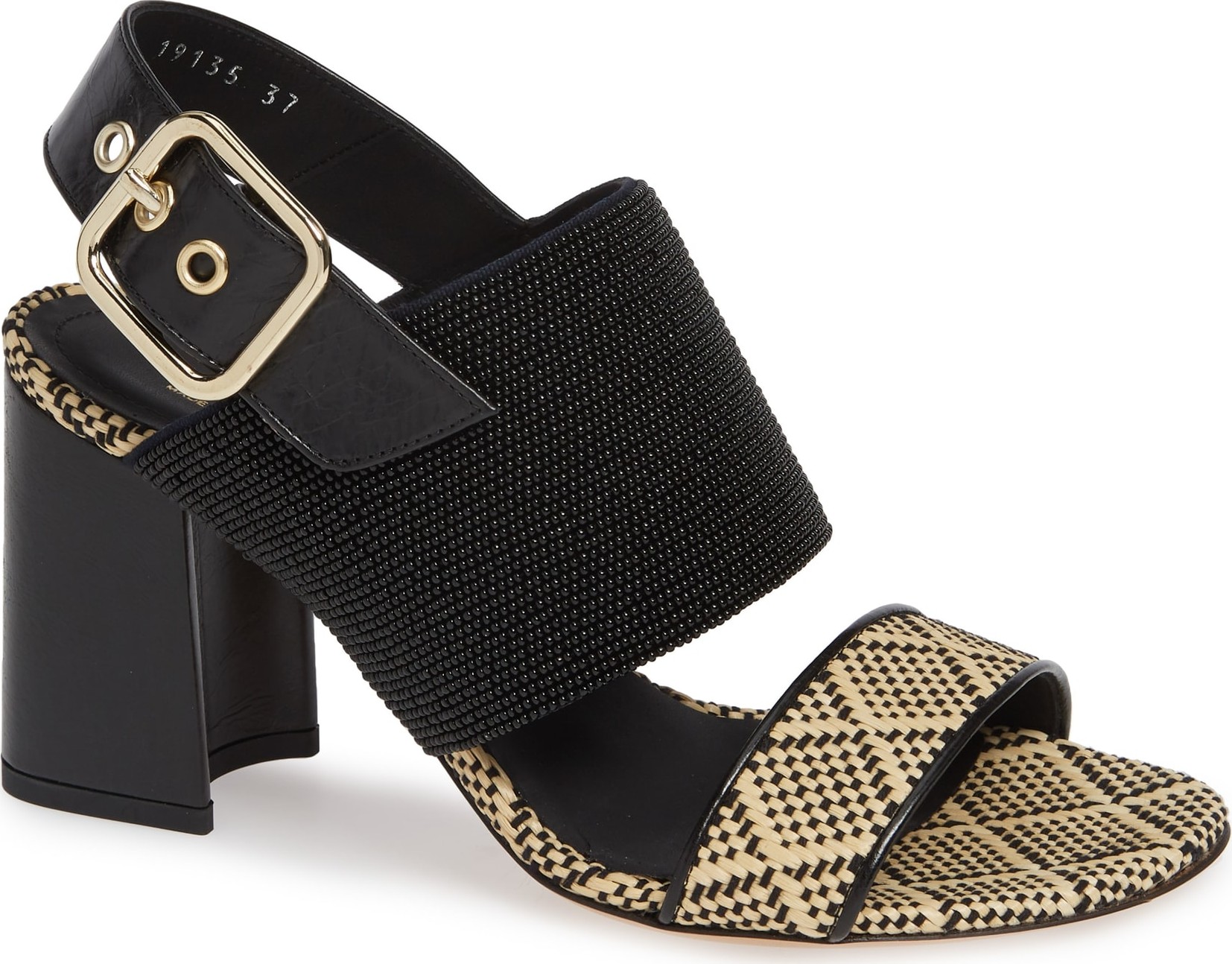 Dries Van Noten Mixed Media Sandal