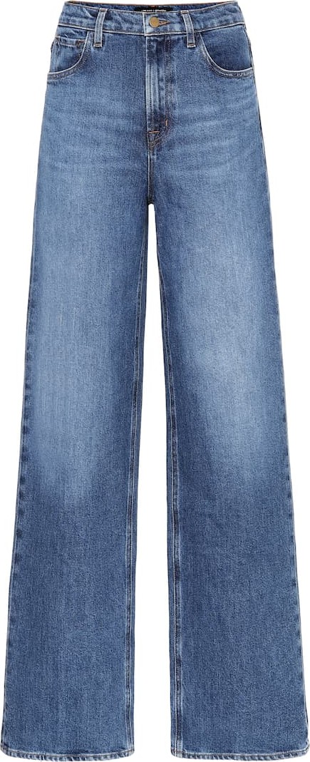 J BRAND x Elsa Hosk Monday high-rise jeans