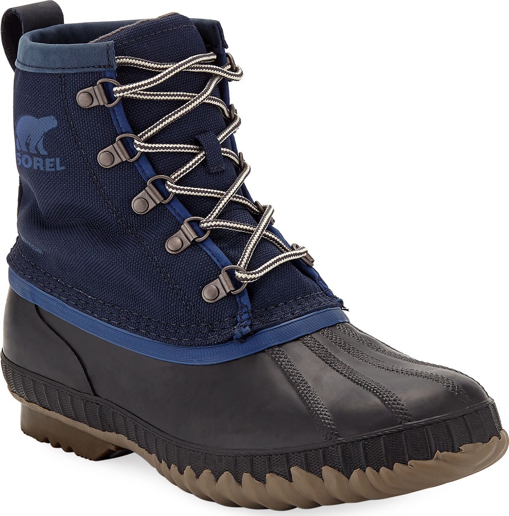 Sorel Men's Cheyanne II Short Nylon Lace-Up Duck Boots