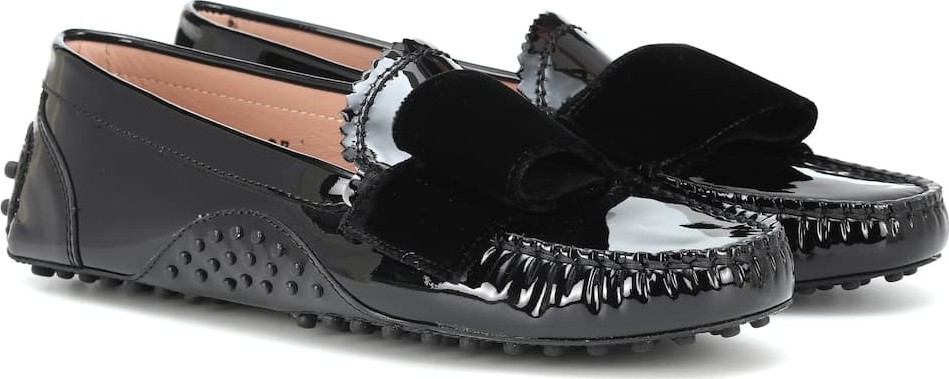Tod's X Alessandro Dell'Acqua patent leather loafers