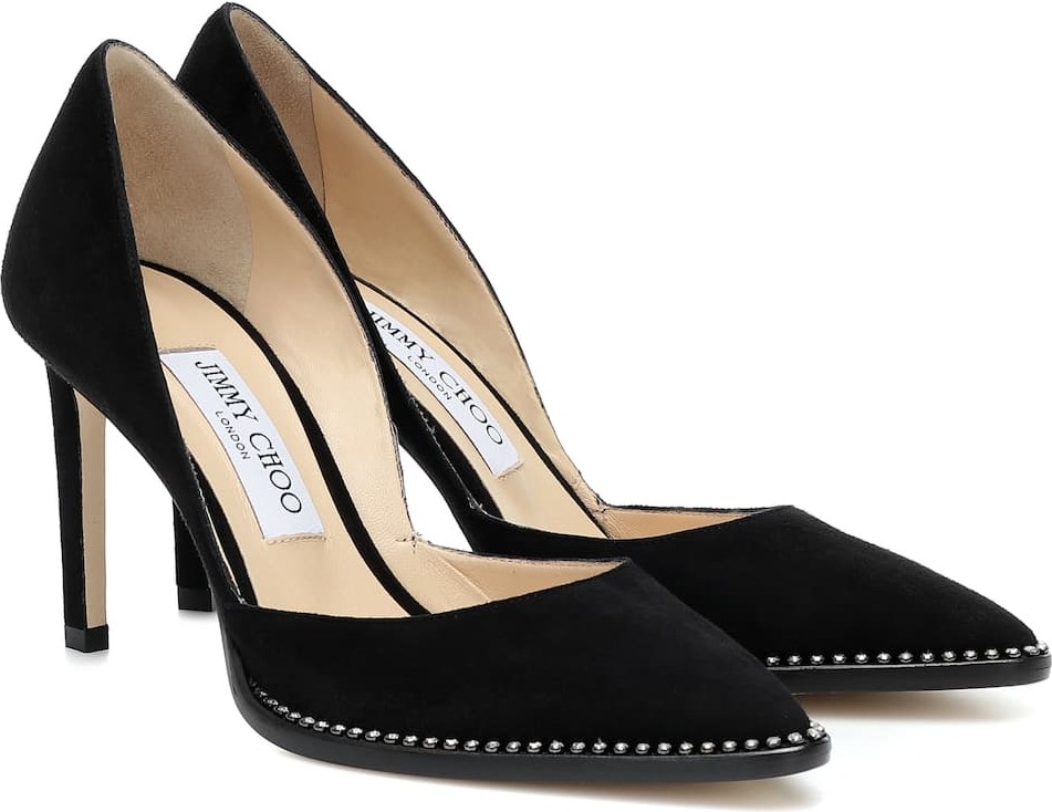 Jimmy Choo Babette 85 suede pumps