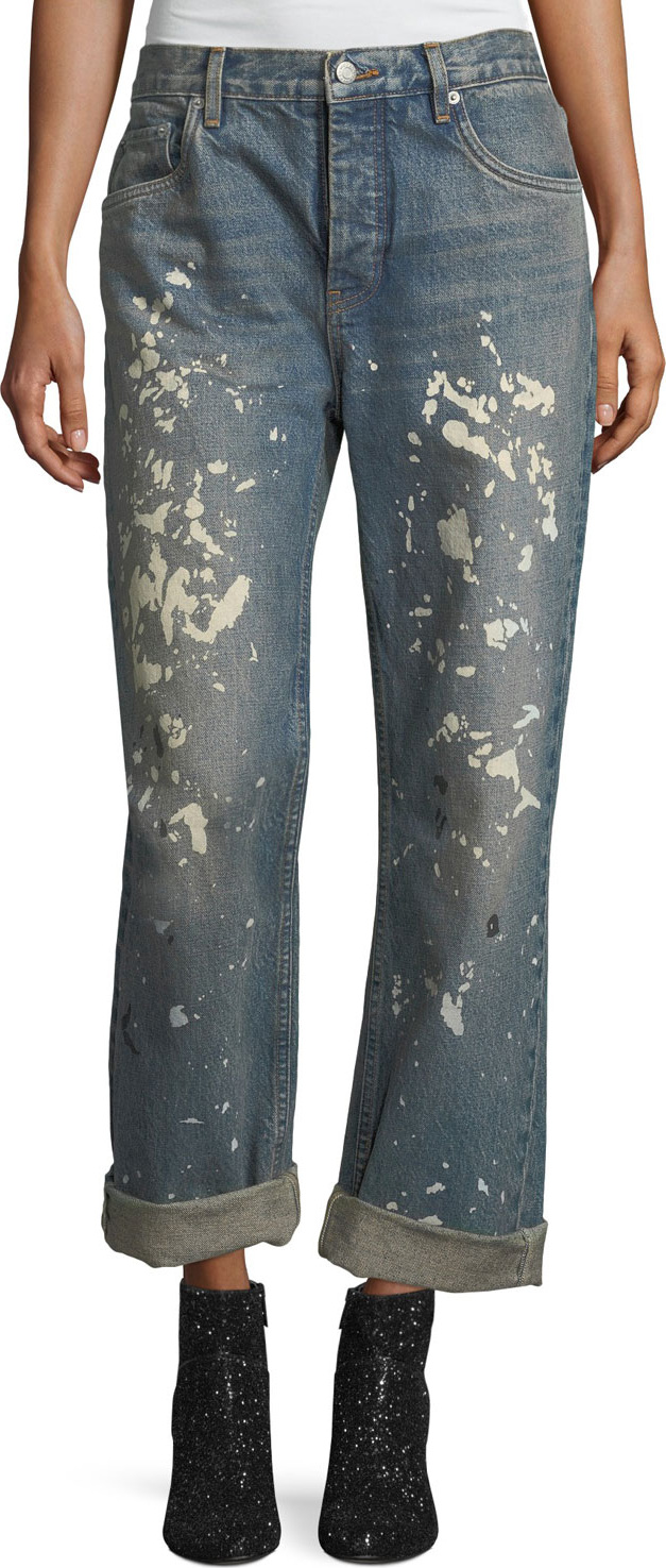 Helmut Lang Helmut Lang Re-Edition Painter Bootcut Boyfriend Jeans