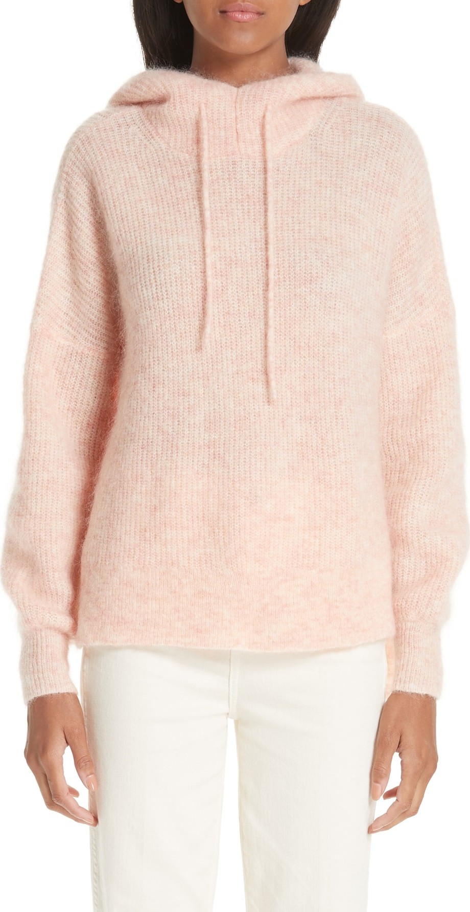 Ganni Callahan Wool Blend Hoodie