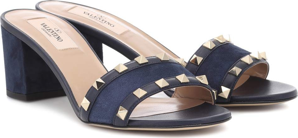 Valentino Valentino Garavani Rockstud suede sandals