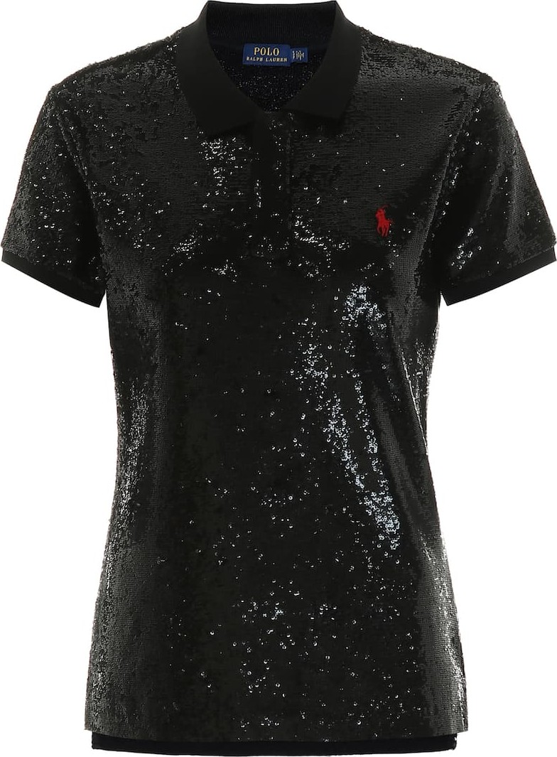 Polo Ralph Lauren Sequined polo shirt