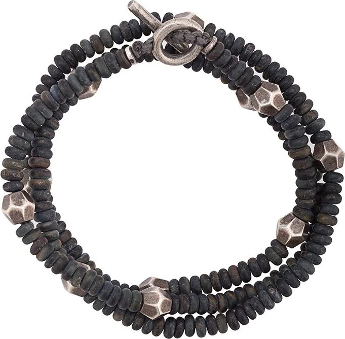 M. Cohen layered bead bracelet