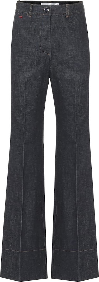 Victoria Beckham High-rise wide-leg jeans