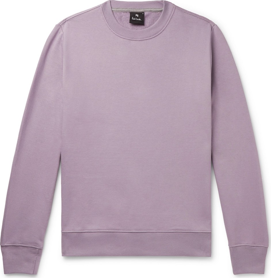 Ps By Paul Smith Loopback Organic Cotton-Jersey Sweatshirt