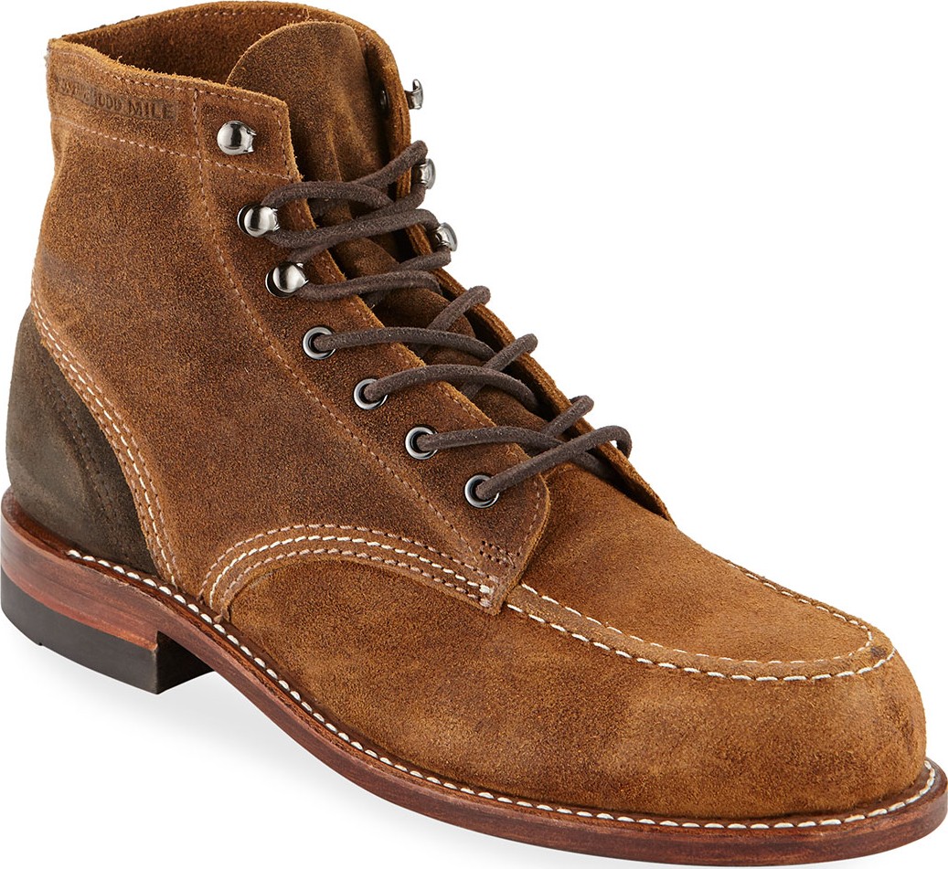 Wolverine Men's 1000 Mile Rugged Waxy Suede Boots