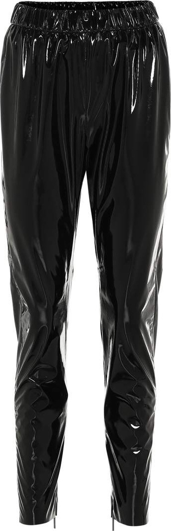 MSGM Faux patent leather pants