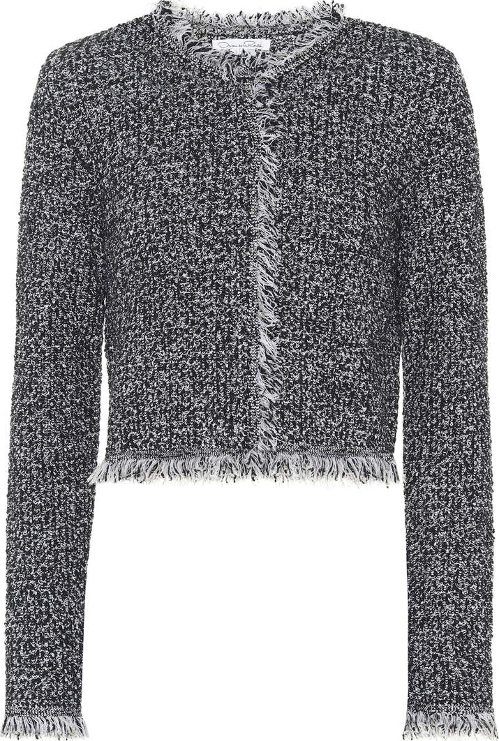 Oscar De La Renta Bouclé wool-blend jacket