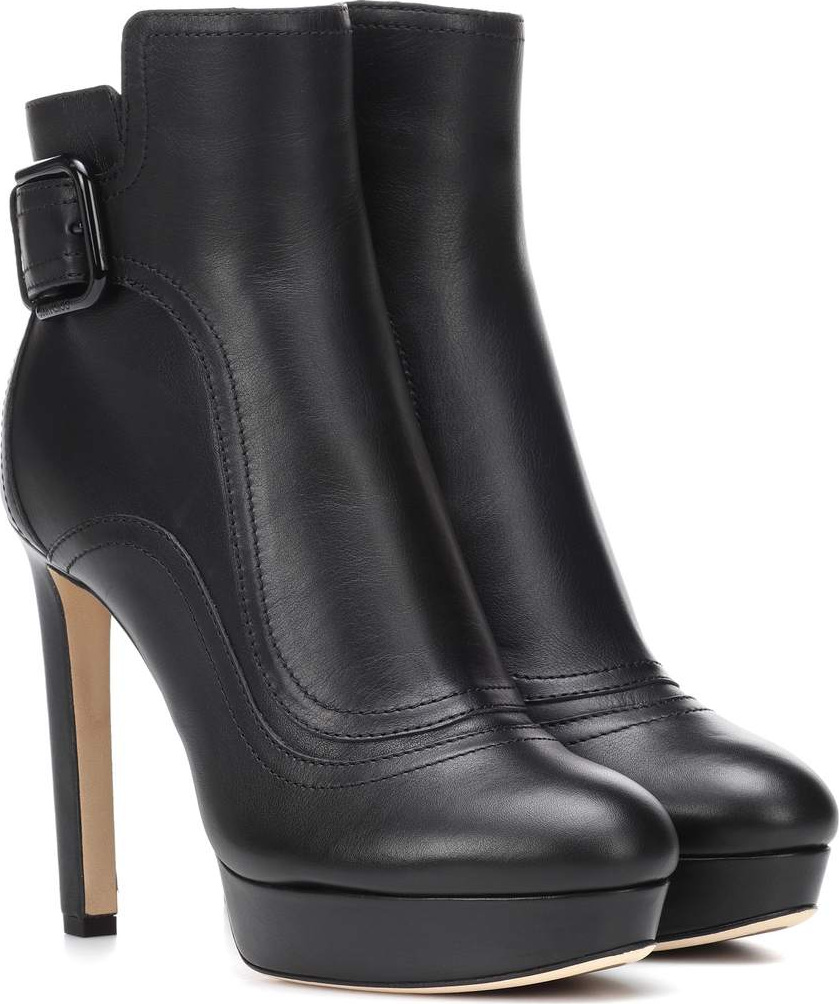 Jimmy Choo Britney 115 leather ankle boots