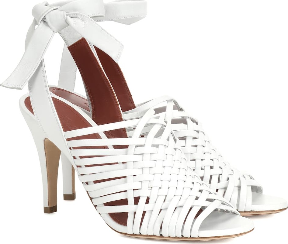 Loro Piana Kristin leather sandals