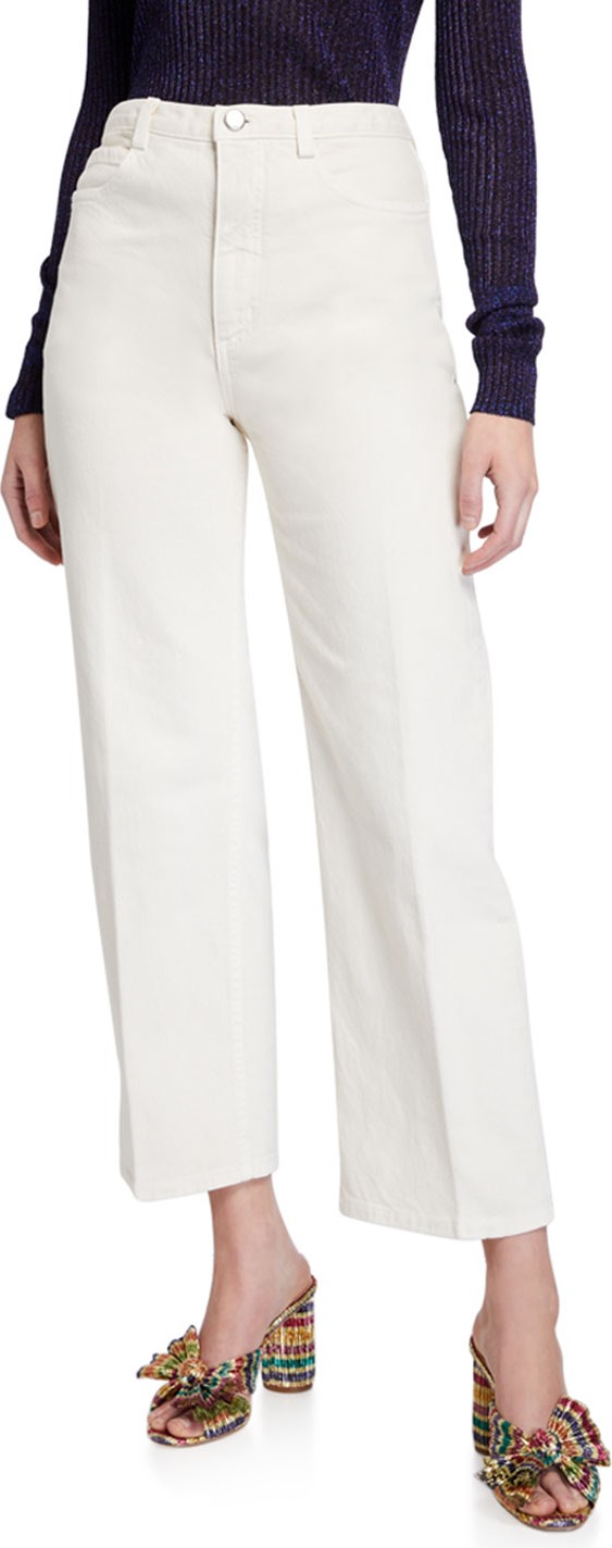 Rachel Comey Pennon Straight-Leg Pants