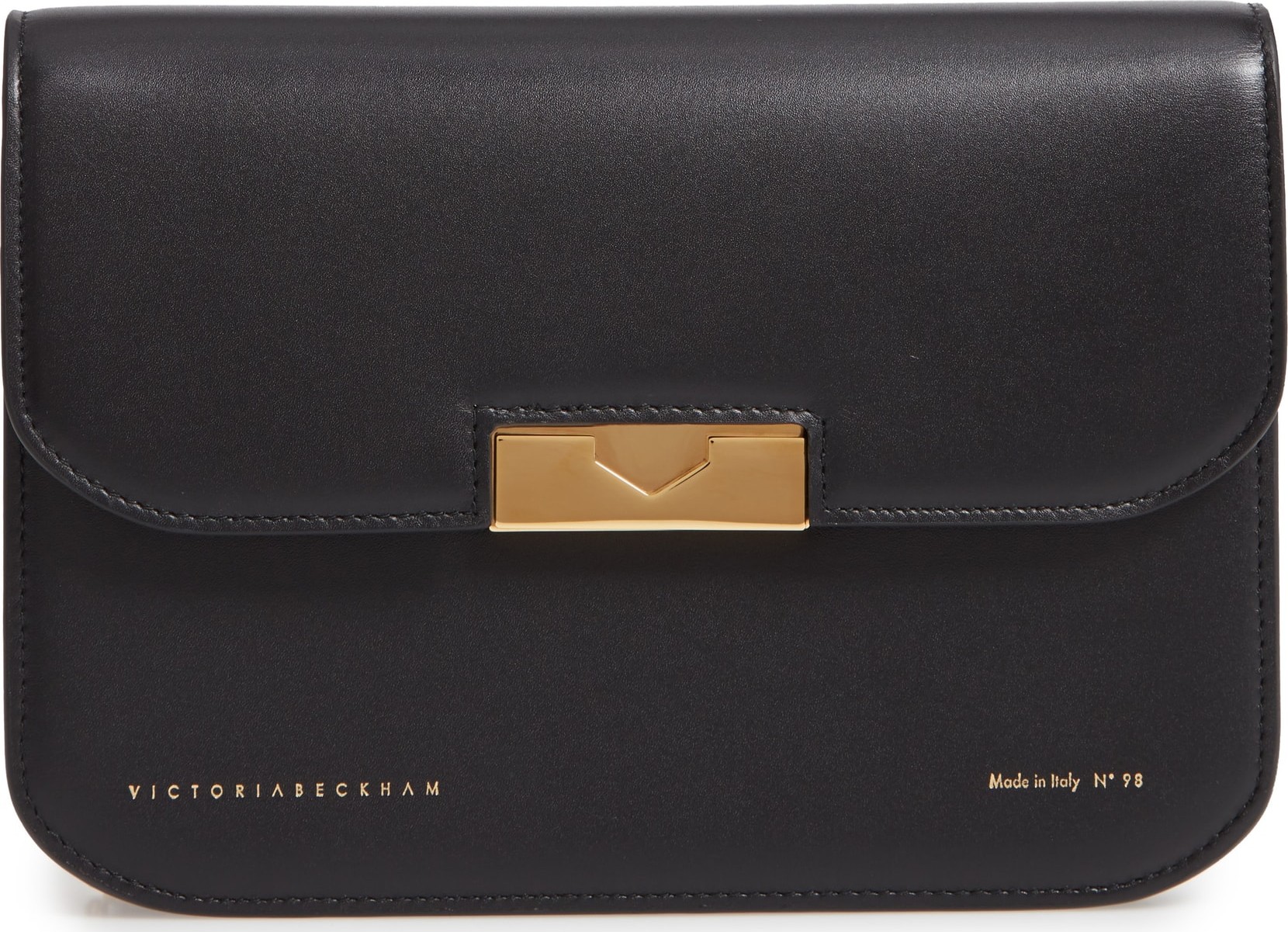 Victoria Beckham Eva Leather Clutch
