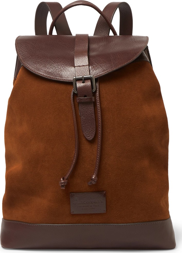 Anderson's Leather and Suede Backpack