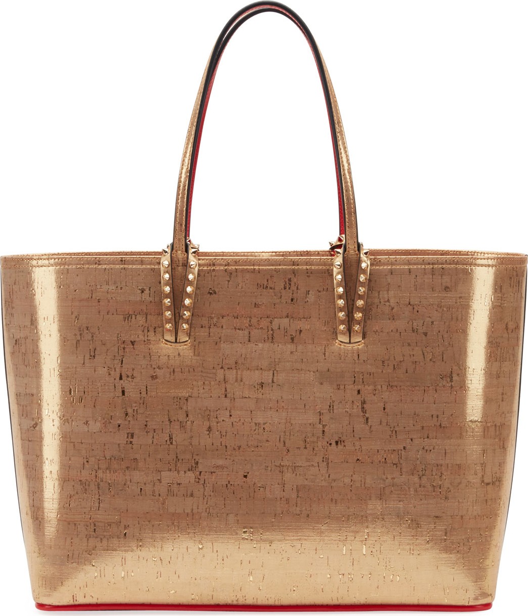 Christian Louboutin Cabata Liege Pepite Cork Tote Bag