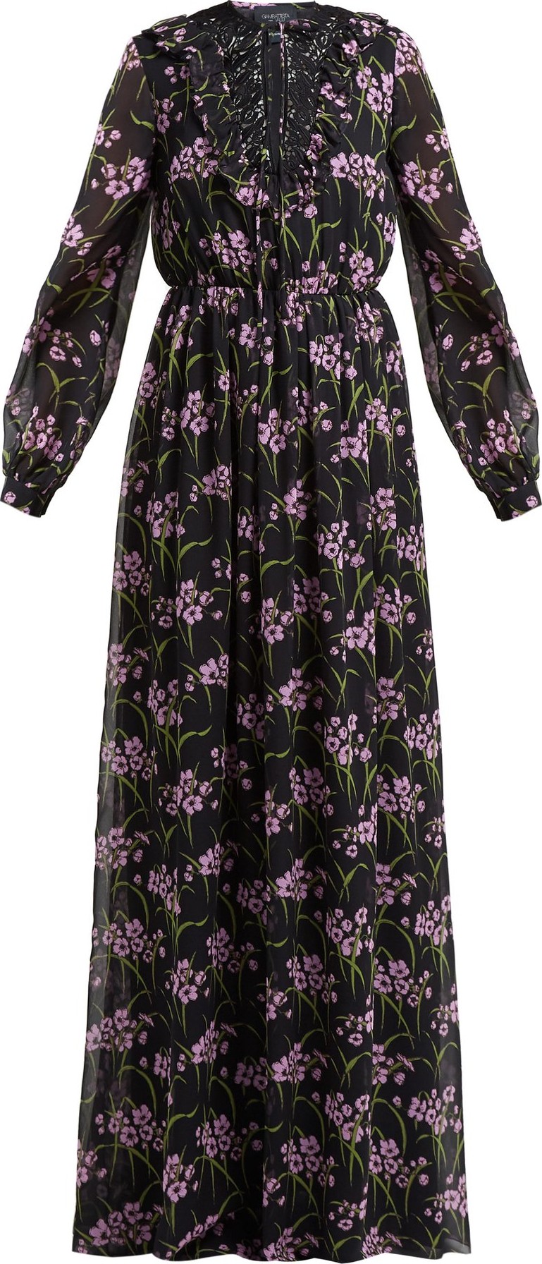 Giambattista Valli Floral-print silk-georgette gown