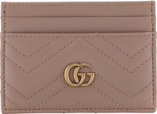 Gucci GG Marmont Matelasse Card Case