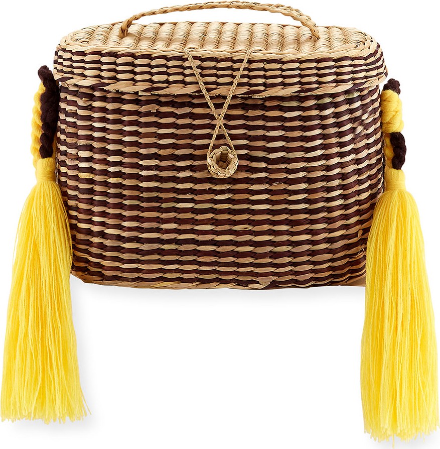 NANNACAY Kiki Medium Woven Shoulder Bag