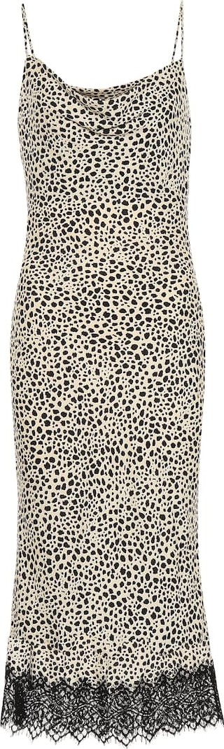 Rebecca Vallance Anya crêpe slip dress