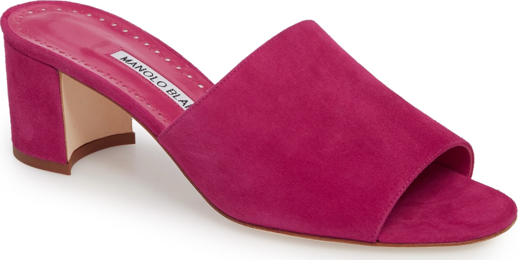 Manolo Blahnik Rapallato Slide Sandal