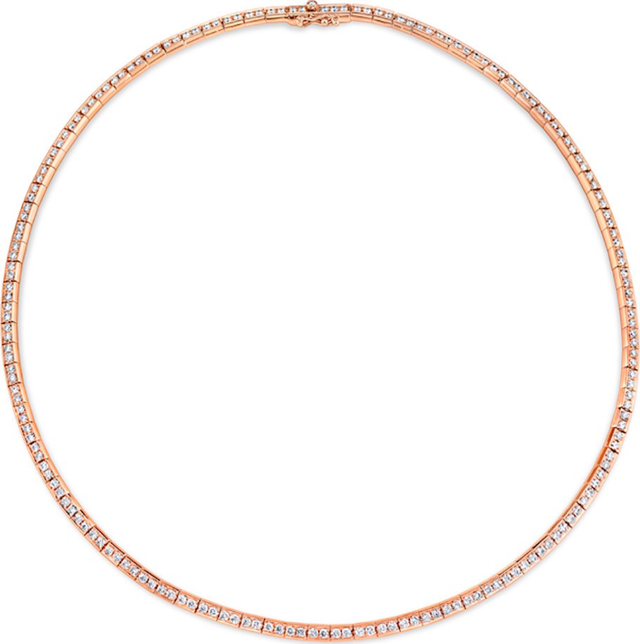 Anita Ko Rose Gold diamond link choker