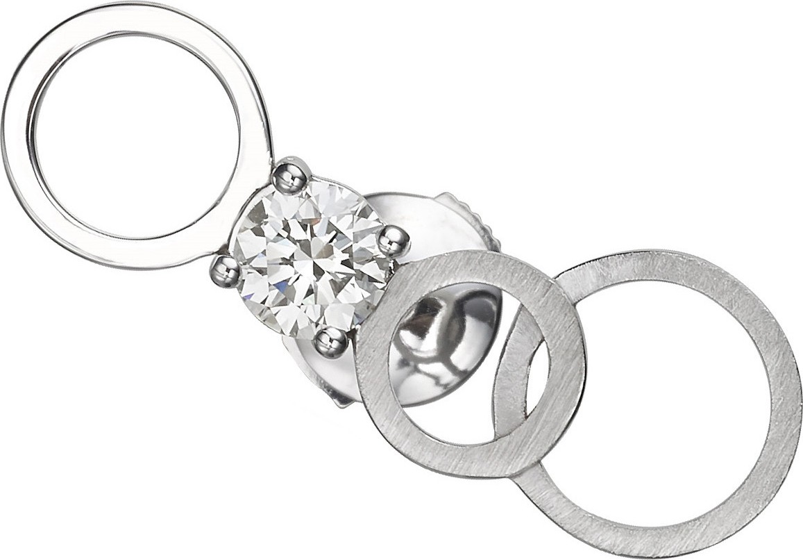 Hadar Nornberg Tracing Circular earring