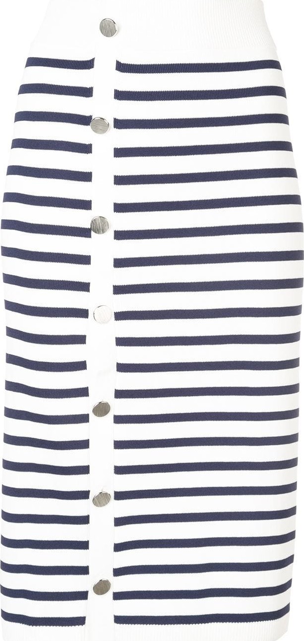 Altuzarra Enya striped skirt