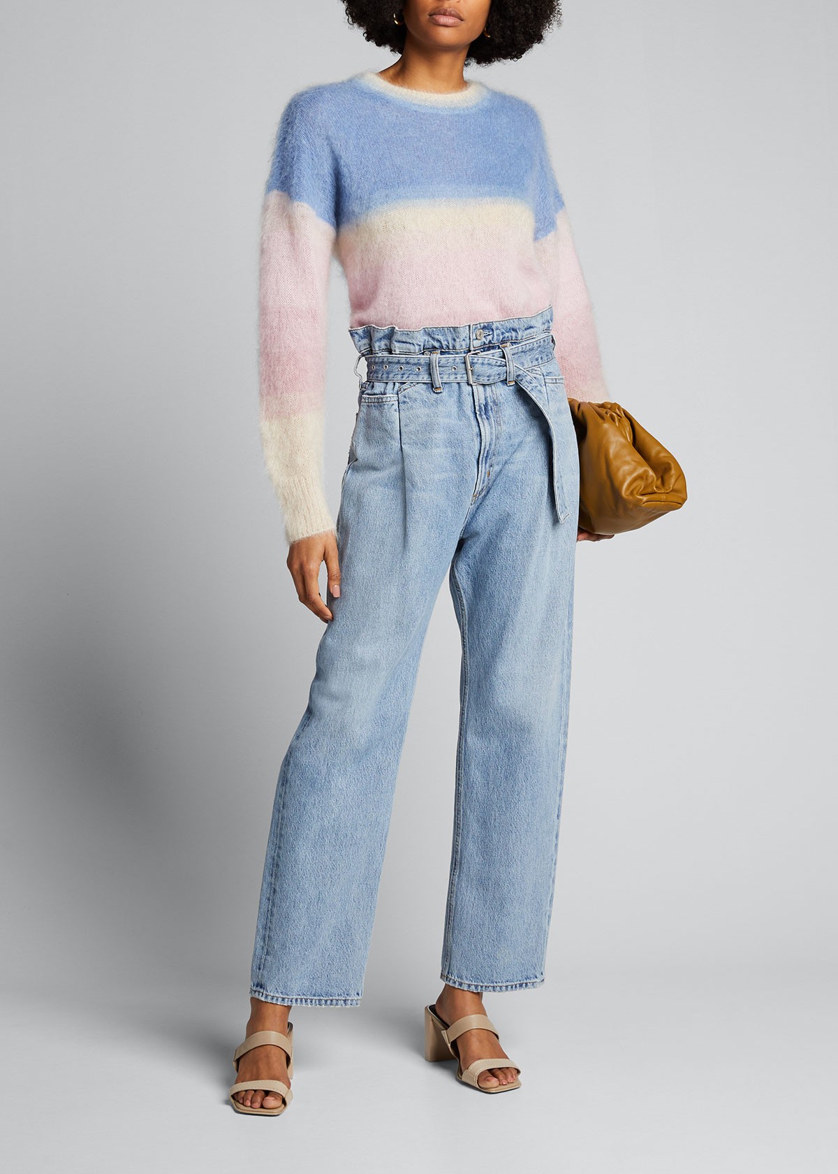 Agolde Reworked 90s Belted Jeans