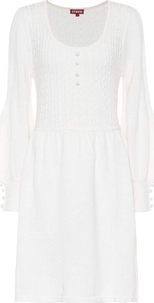 Staud Jessie wool-blend dress