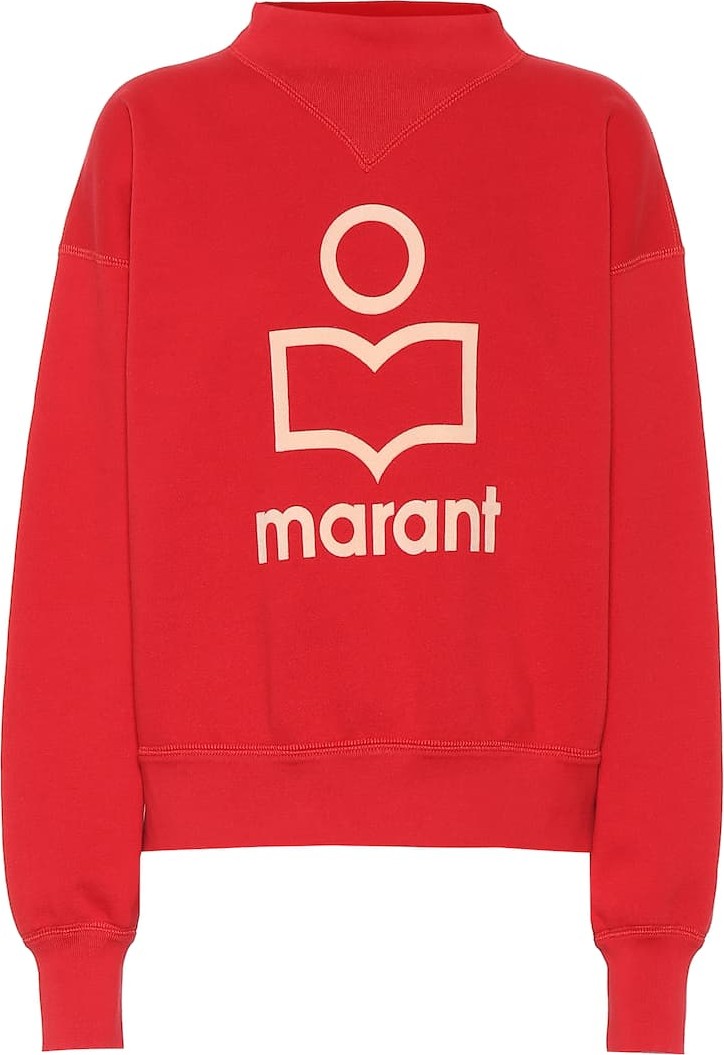 Isabel Marant Etoile Moby printed cotton sweatshirt