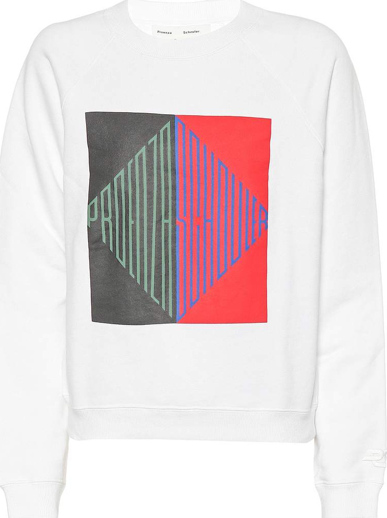 Proenza Schouler Printed cotton sweatshirt