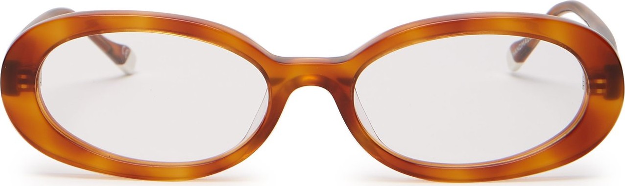 Le Specs Outskirt oval-frame acetate sunglasses