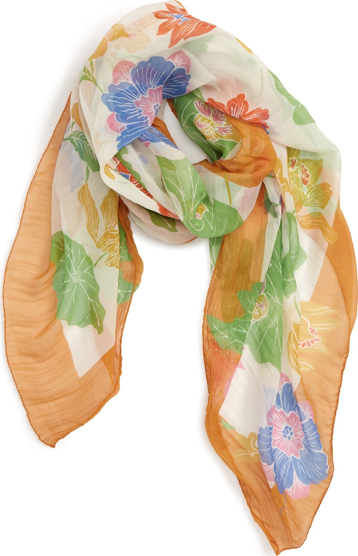 Etro Bombay Lily Print Square Silk Scarf
