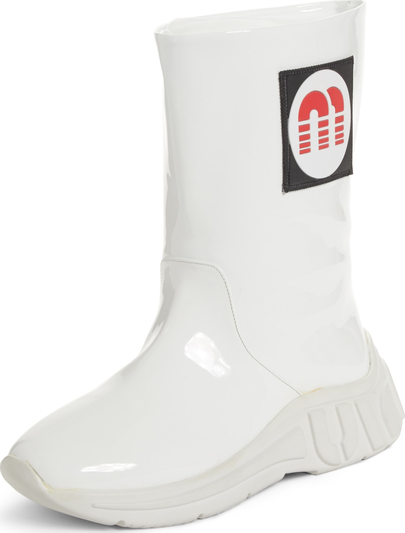 Miu Miu Logo Rainboot