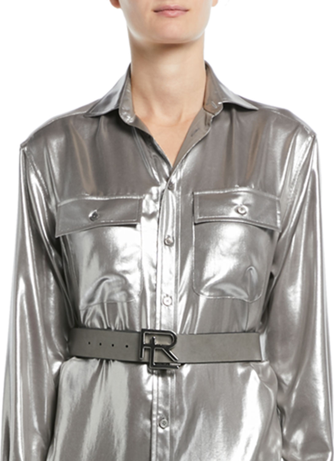 Ralph Lauren Leather Belt w/ RL Hardware