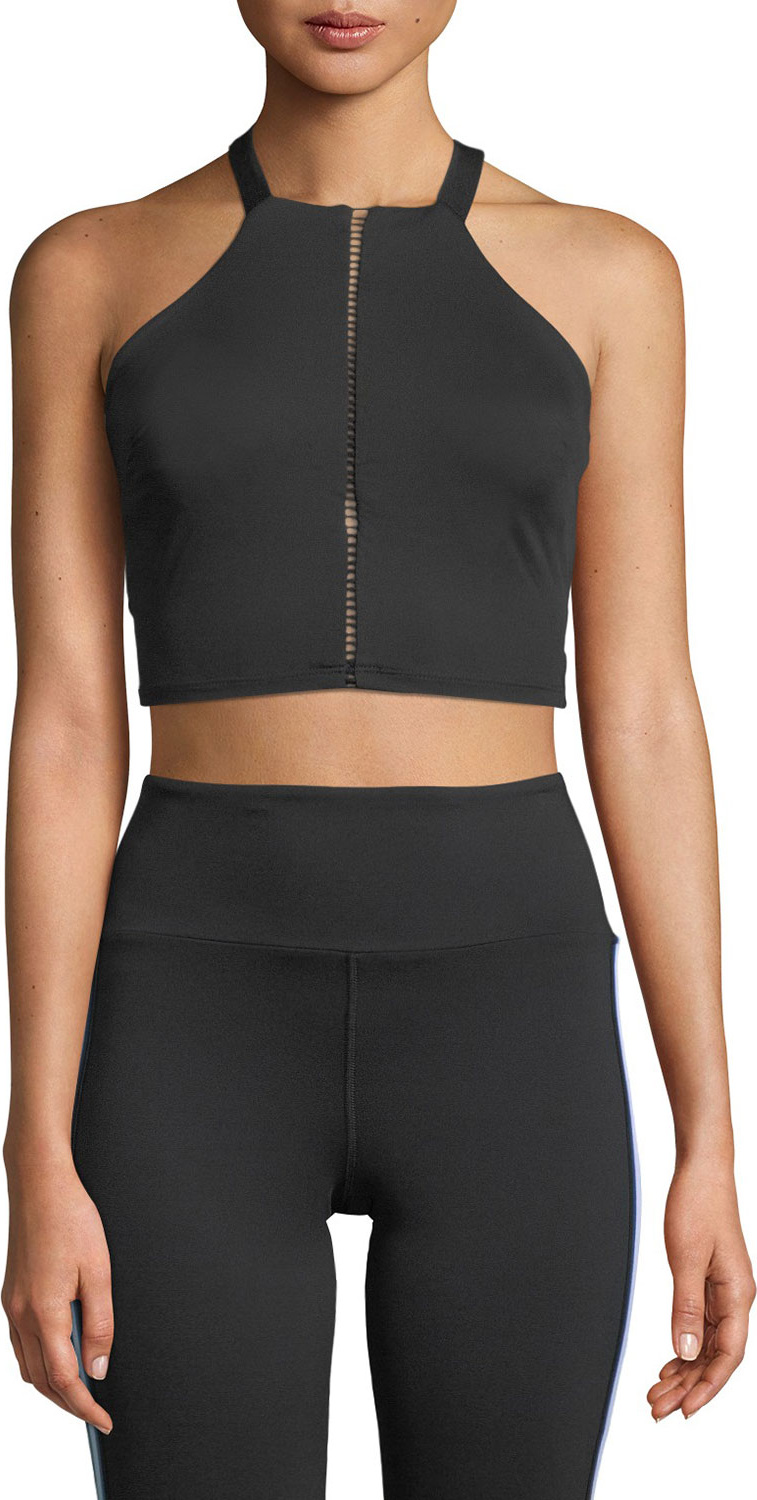 MICHI Axial Strappy Back Performance Bustier