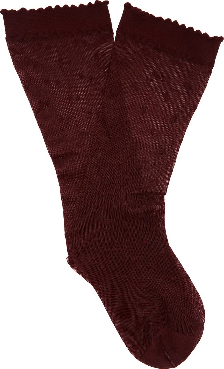 Falke Polka-dot mesh ankle socks