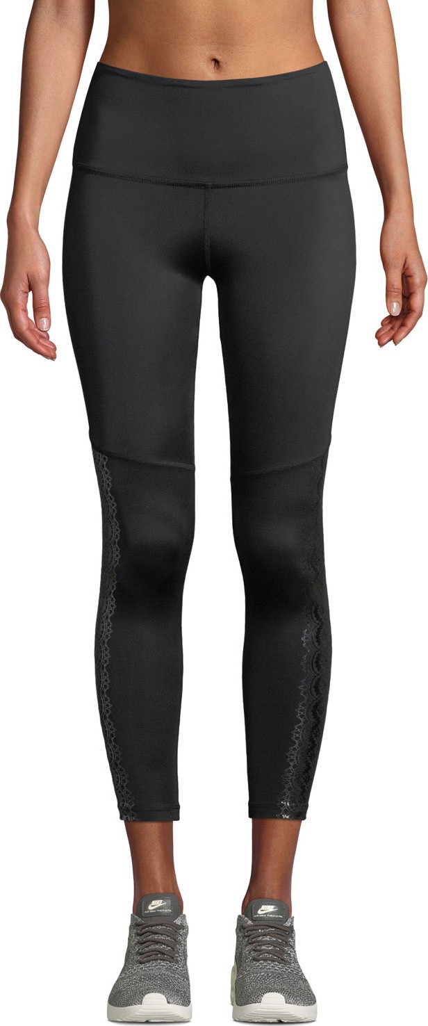 Beyond Yoga Down The Line Compression Midi Leggings