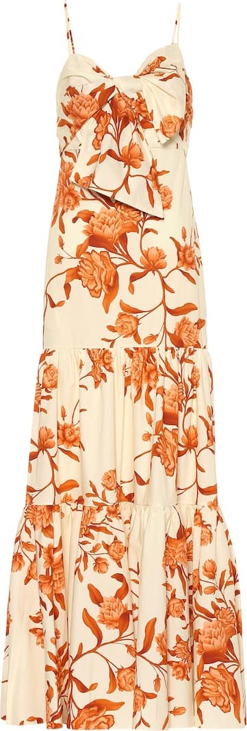 Johanna Ortiz Corazon Pacifico cotton maxi dress