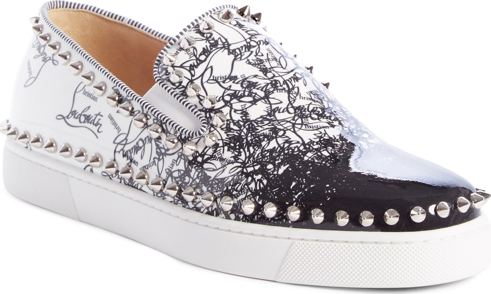 Christian Louboutin Boat Logo Slip-On Sneaker