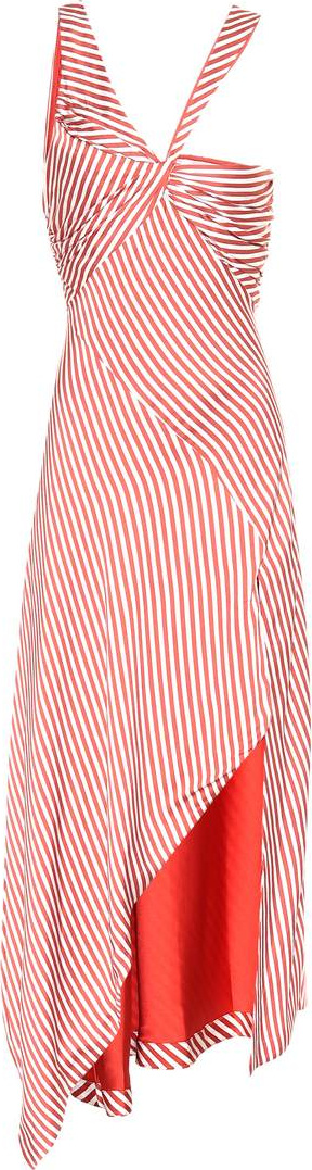 Jonathan Simkhai Striped midi dress