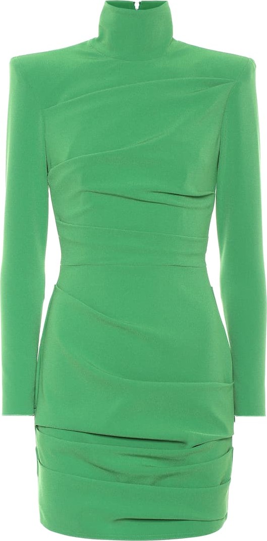 Alex Perry Pierce stretch-crêpe minidress