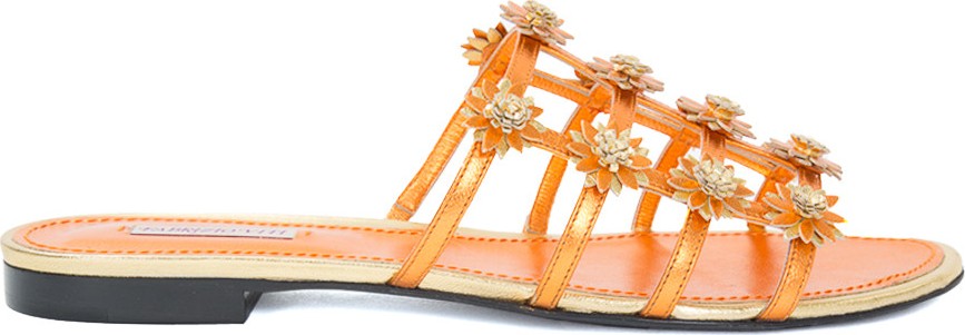 Fabrizio Viti Daisy appliqued sandals