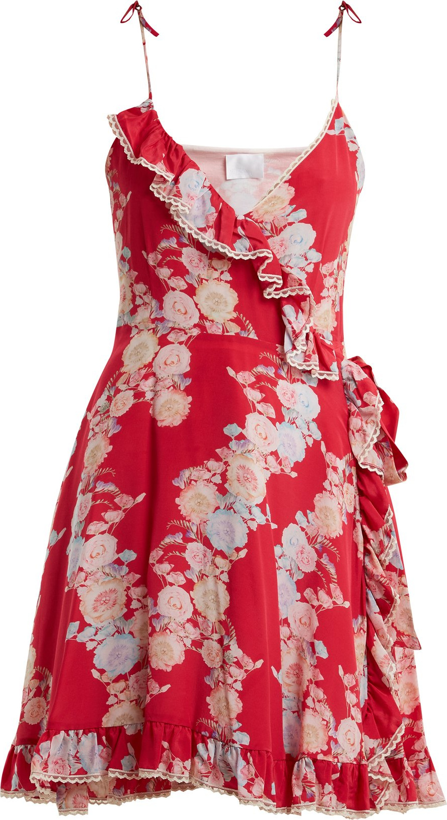 Athena Procopiou Heartbeats V-neck floral-print dress