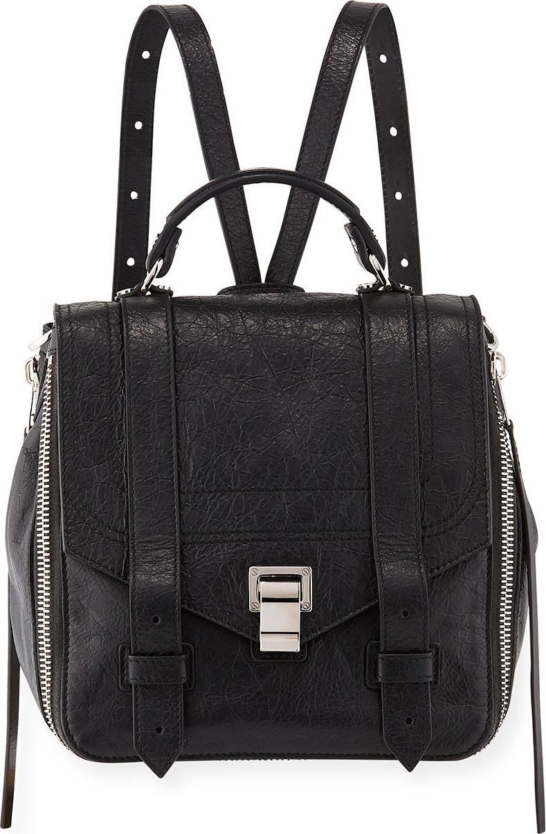 Proenza Schouler PS1 Zip Paper Leather Backpack