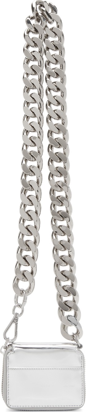 KARA Silver Biker's Wallet Bag