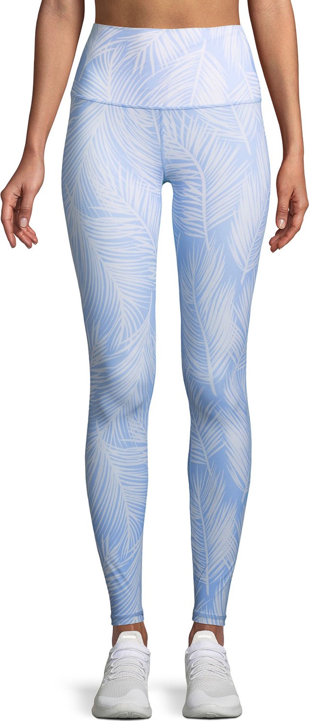 Spiritual Gangster High Vibe Printed High-Waist Leggings