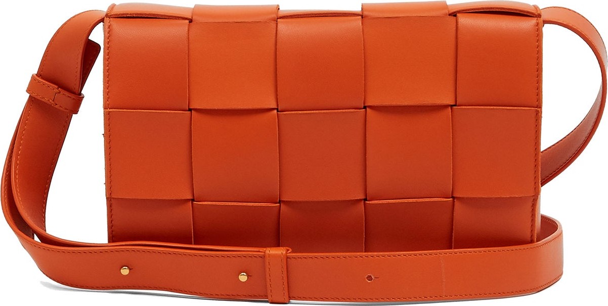 Bottega Veneta Intrecciato leather cross-body bag